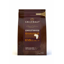 Barry Callebaut Origine Madagascar dark Chocolate callets 2,5kg 5.5lbs