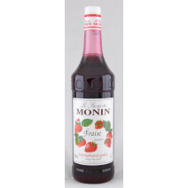 Monin strawberry syrup 1L 0%