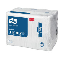 Tork Paper napkins 1/8 folded white 1-ply 32.5x32.5cm 8x500pcs 509308