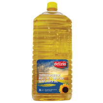 Delizio Sunflower oil 3L Pet bottle