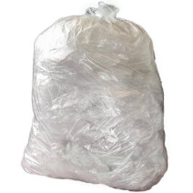 Garbage bag 90x120cm 140L 10x10pc Clear 50my Recyclable