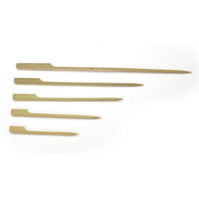 Bamboo paddle pick 7inch 180mm 250pcs Sier Dispoasables 31031