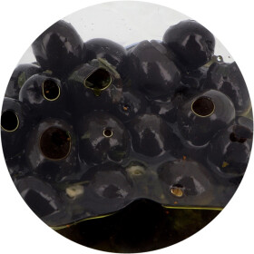 Pitted black olives 415g Ridderheims