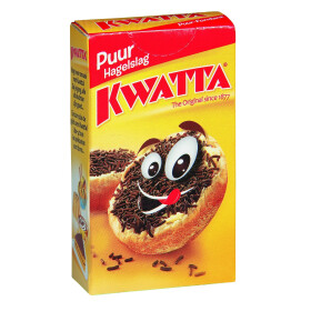 Kwatta chocolate sprinkles dark 120x20gr portions