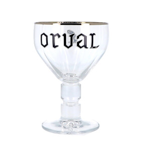 Glass for Orval Beer 33cl 6 pieces