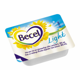 Becel Light Omega 3 margarine porties 100x10gr