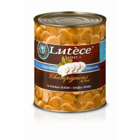 Lutece Mushrooms Medium cut 12x400g canned