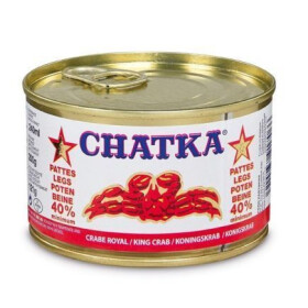 Chatka Red King Crab 240ml canned