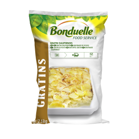 Gratin dauphinois 2.5kg Bonduelle Minute Foodservice Diepvries