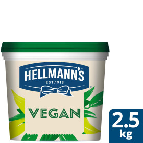 Hellmann's Vegan Mayonnaise 2.5kg bucket