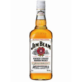 Jim Beam White 1L 40% Kentucky Bourbon Whiskey