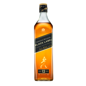 Johnnie Walker Black Label 12 Years Old 1L 40% Blended Scotch Whisky
