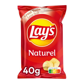 Lay's Crispy Chips natural salt 20x40gr