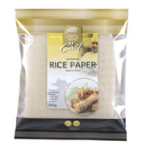 Rice Paper Square 19cm 500gr Golden Turtle Brand