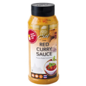 Thai Red Curry Sauce 1L Golden Turtle Brand