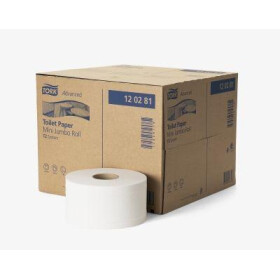 TORK  Toilet Paper Mini Jumbo 12 rolls 2 ply 170m Tissue 120281