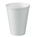 Thermo cups white 30cl 25pc 