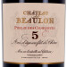 Pineau des Charentes Chateau de Beaulon red 5 Years Old 75cl (Pineau de charentes)