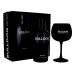 Bulldog Gin 70cl 40% + Glass Black Copa in Gift Box