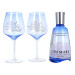 Mare Mediterranean Gin 70cl 42.7% + Set of 2 Ballon Glasses in Giftbox