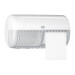 Tork T4 Dispenser White for Conventional Toilet Roll 557000
