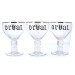 Glass for Orval Beer 33cl 6 pieces