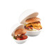 Bagastro hamburger box 20pc 57194 Sier Disposables