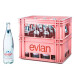 Water Evian 12x1L Glass Bottle