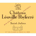 Chateau Léoville Poyferre 75cl 2016 Saint Julien 2° Cru Classé