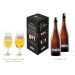 Omer Blond Bier geschenkverpakking Merci Papa 2x75cl+2xglas20cl
