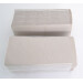 Papieren Handdoekjes Naturel grijs 1-laags Zig Zag gevouwen 25x23cm 4600st