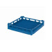 Basic dishwasher basket 500x500x100mm blue Transoplast